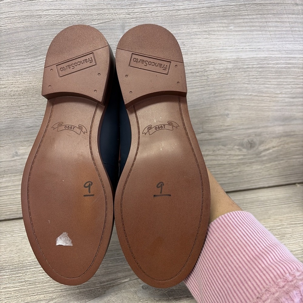 Franco Sarto Carolyn Low Profile Tassel Loafers 7 (c3) - Picture 7 of 8